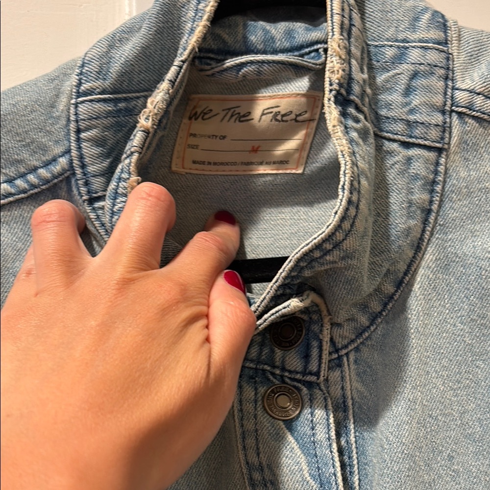 We The Free Classic Denim Jacket
